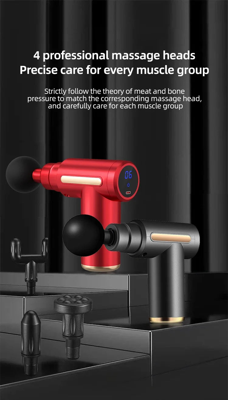 Portable Rechargeable Deep Tissue Massage Gun