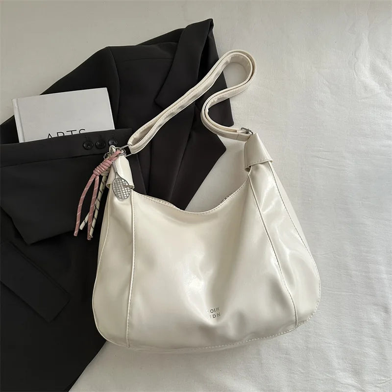 Women's Soft PU Shoulder & Crossbody Bag