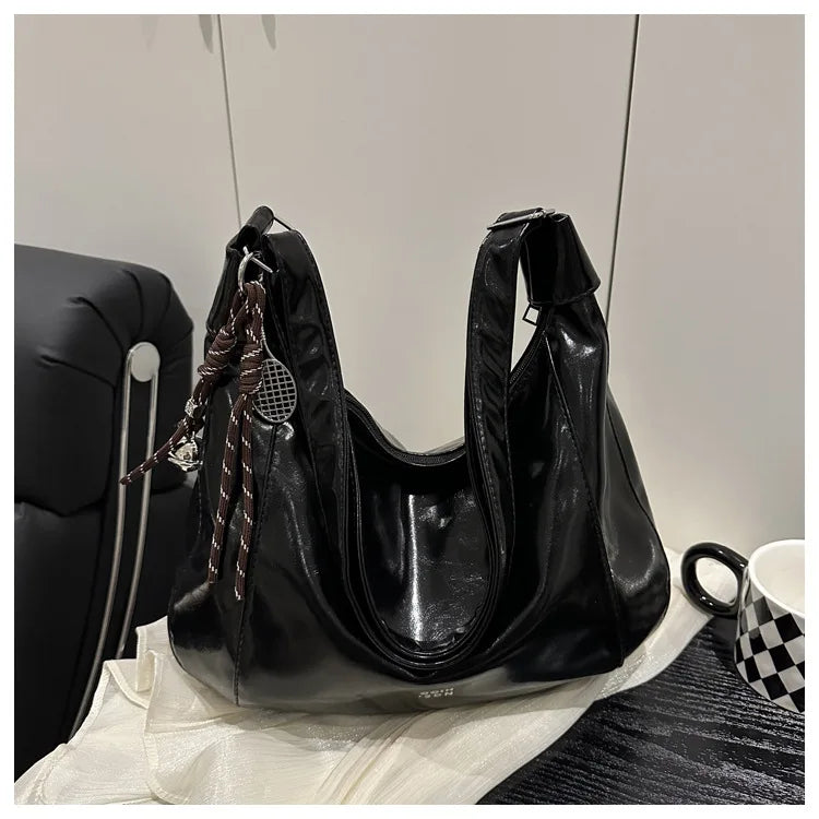 Women's Soft PU Shoulder & Crossbody Bag