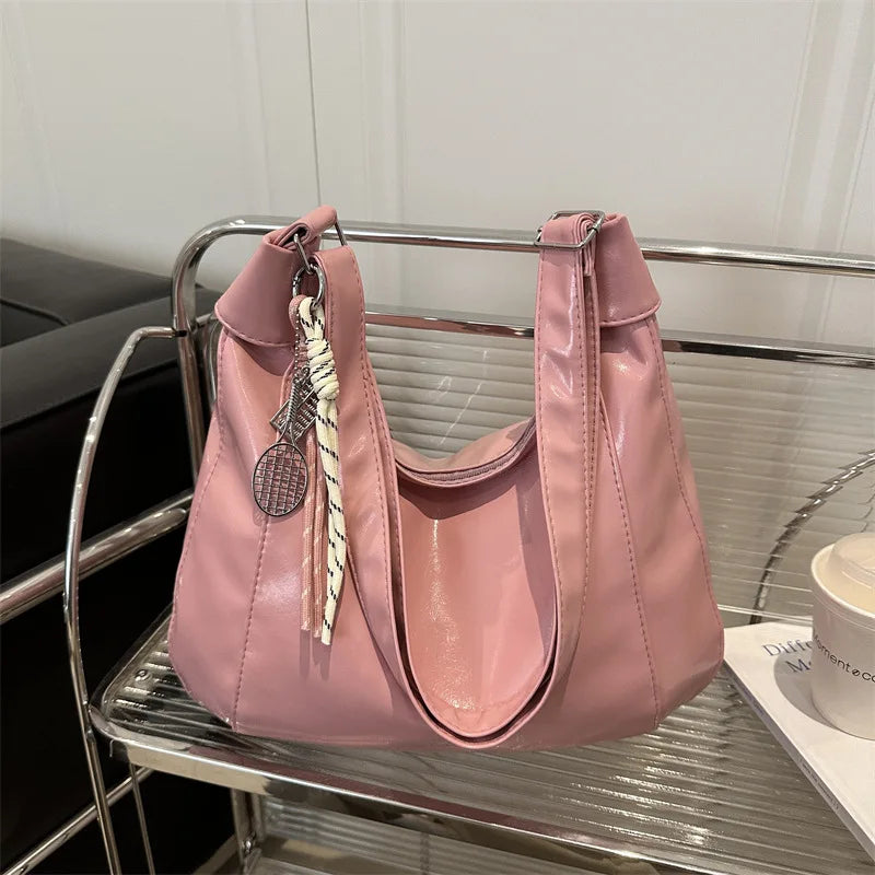 Women's Soft PU Shoulder & Crossbody Bag