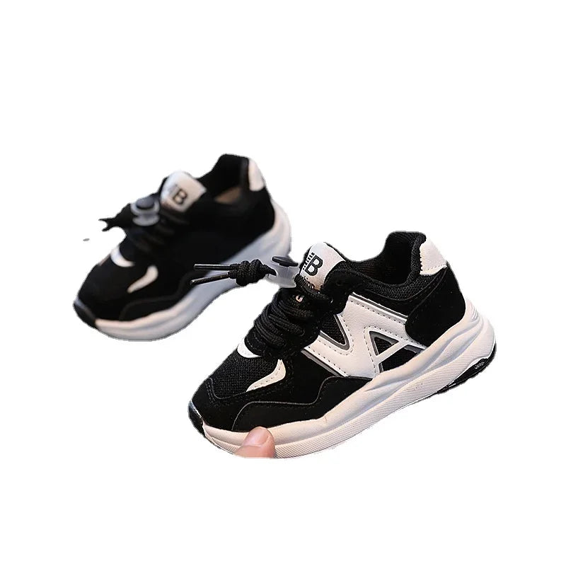 Kids Shoes Soft Sneakers New 2024 Fashion Sports Running Shoes Children Flat Casual Baby Toddler Outdoor Shoes