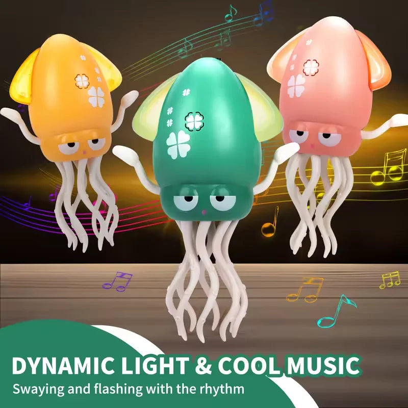 Dancing Octopus Electronic Toy with Music and Lights