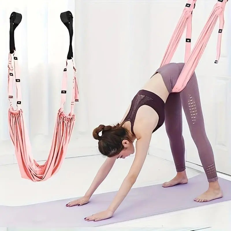 Adjustable Aerial Yoga Hammock Strap, 330 lb Capacity