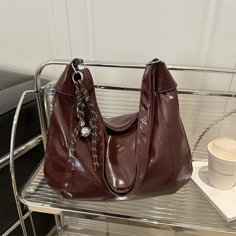 Women's Soft PU Shoulder & Crossbody Bag