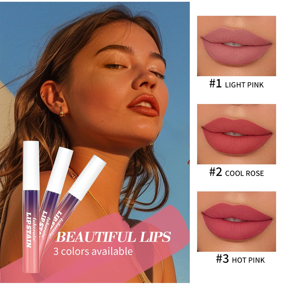 Peel-Off Lip Stain, Matte Lip Tint, 2.5 mL