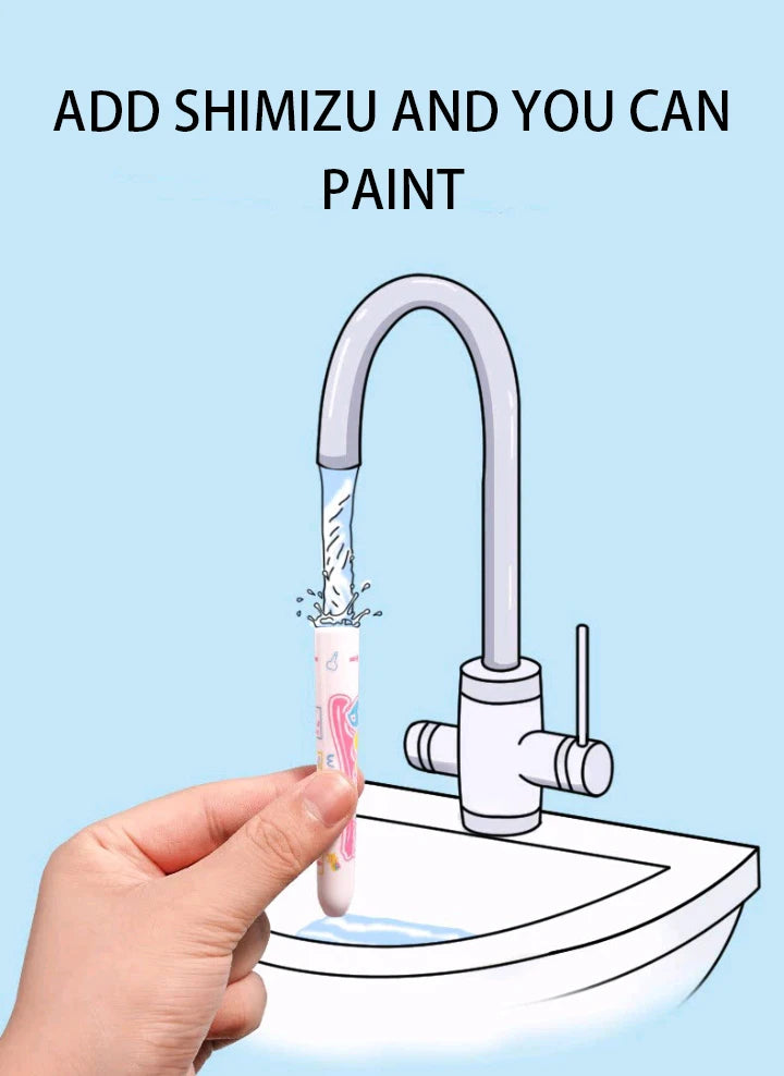 Reusable Coloring Book Magic Water Drawing Book Sensory Early Education for Children