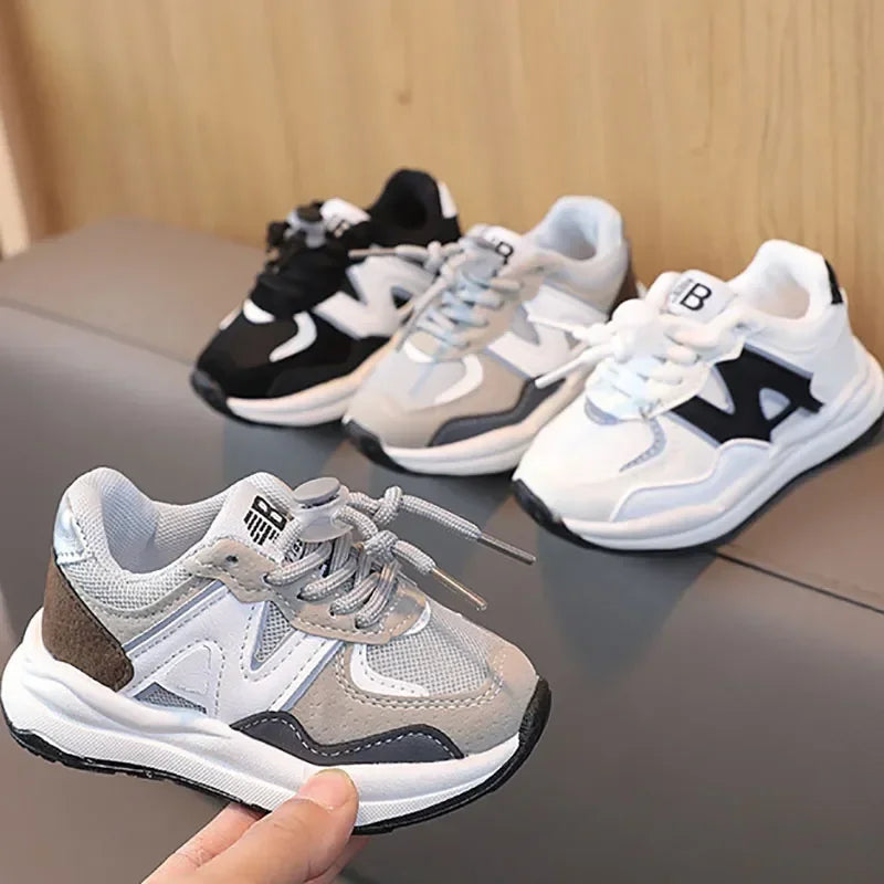 Kids Shoes Soft Sneakers New 2024 Fashion Sports Running Shoes Children Flat Casual Baby Toddler Outdoor Shoes