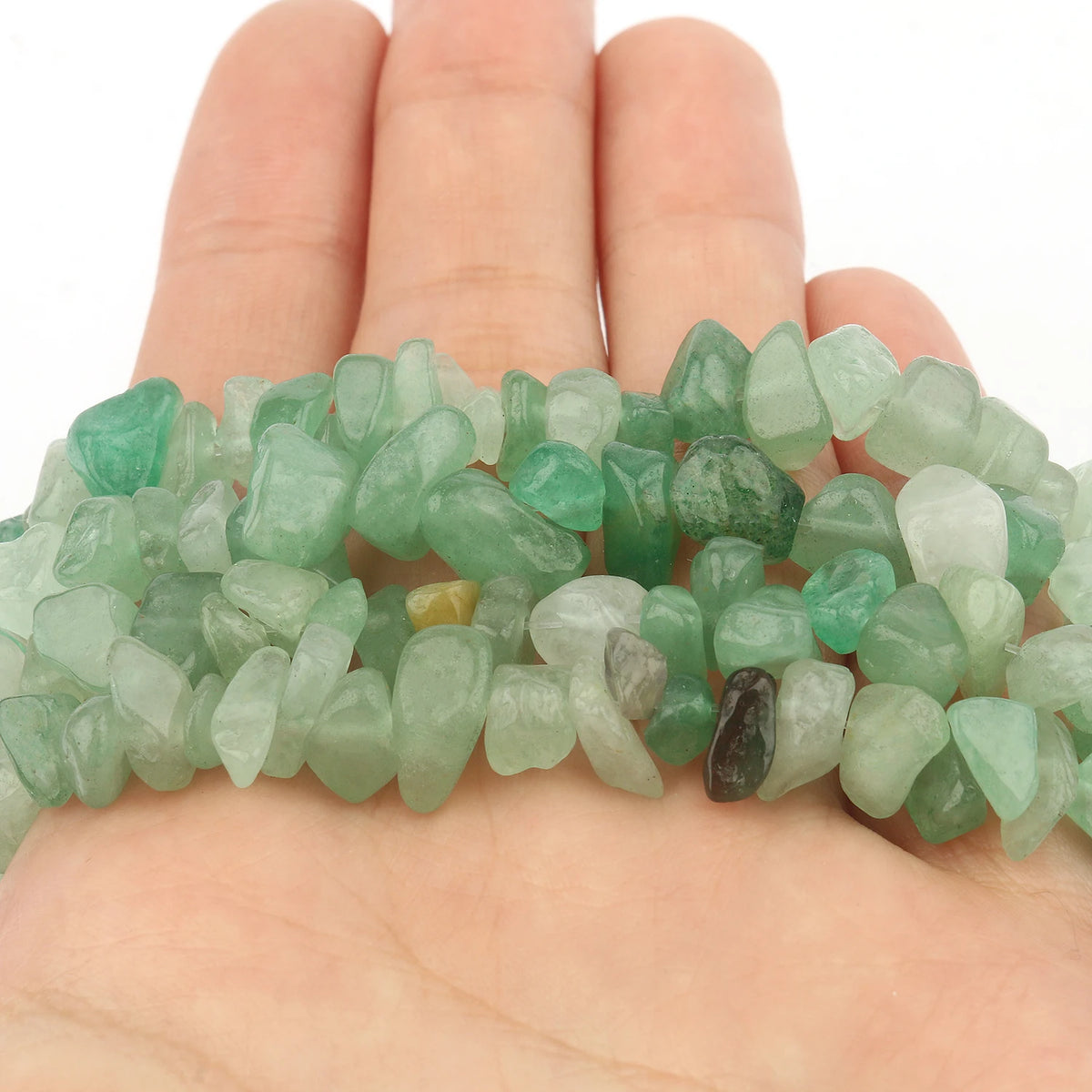Natural Gemstone Chip Beads, 16-Inch Strands for DIY Jewelry
