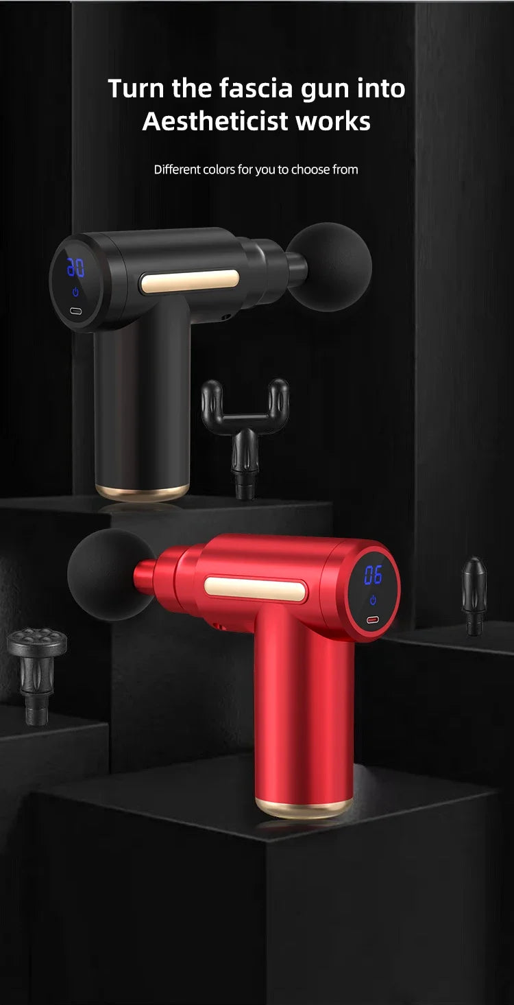 Portable Rechargeable Deep Tissue Massage Gun
