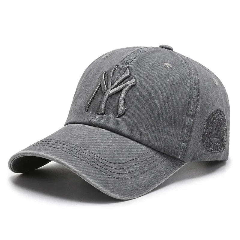 Letter Embroidered Cotton Baseball Cap