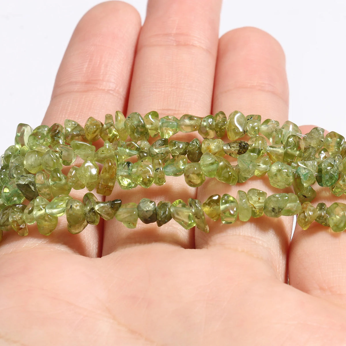 Natural Gemstone Chip Beads, 16-Inch Strands for DIY Jewelry