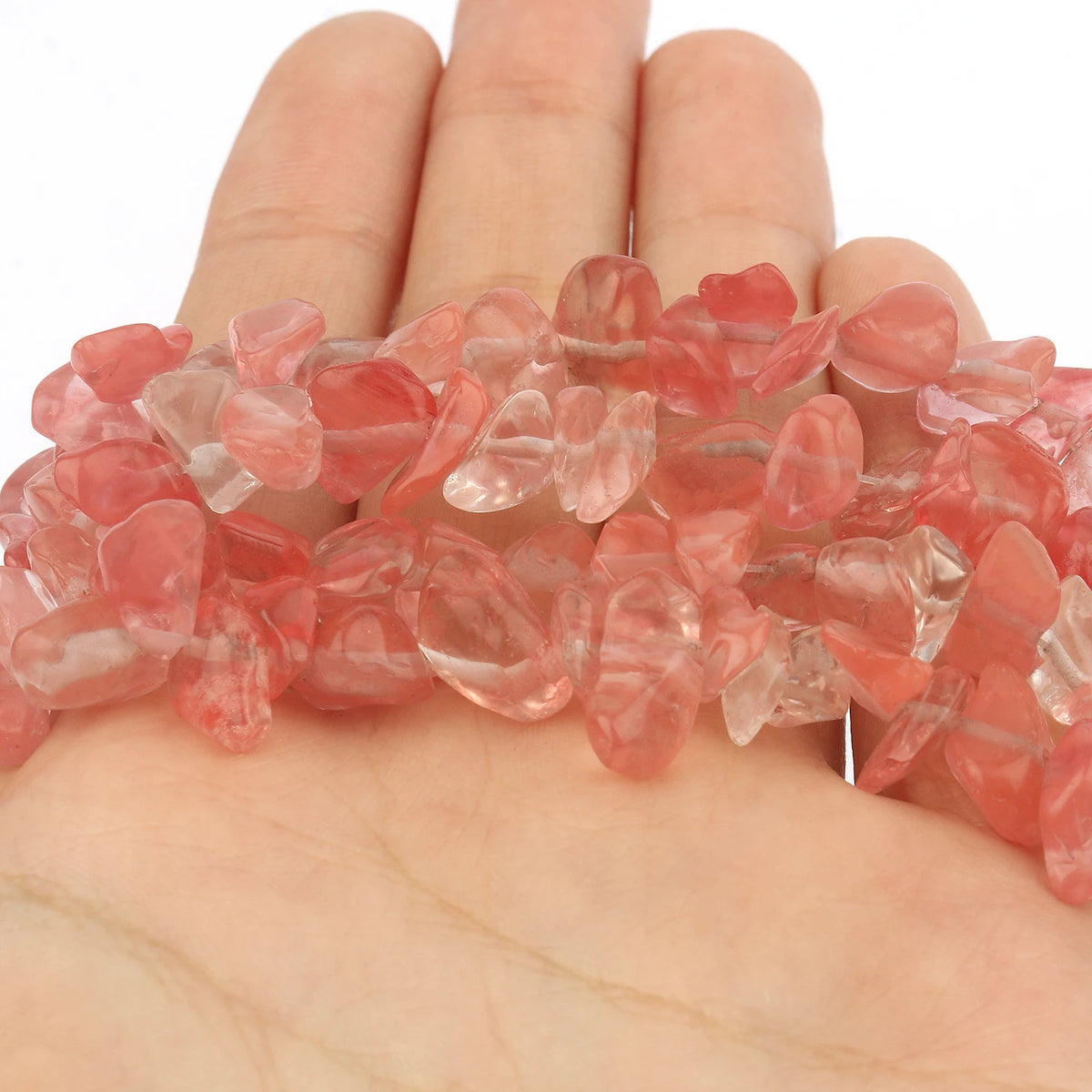Natural Gemstone Chip Beads, 16-Inch Strands for DIY Jewelry