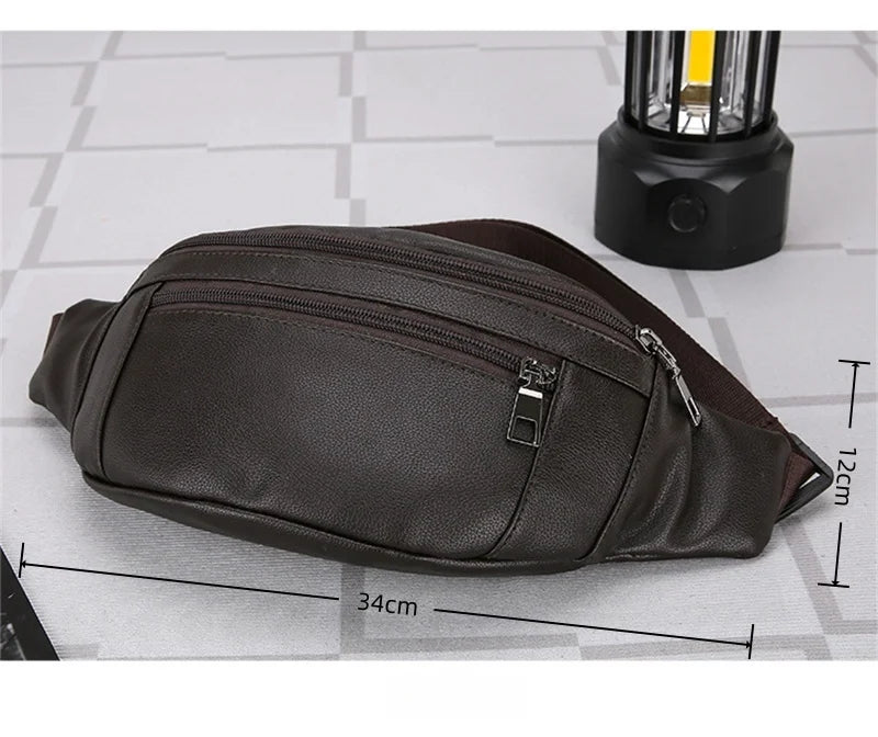 PU Leather Crossbody Sling Bag